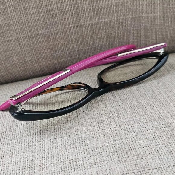 Marc by Marc Jacobs Women Eyeglasses Frame Pink/Tortoise Brown Glasses Frame - Picture 6 of 12